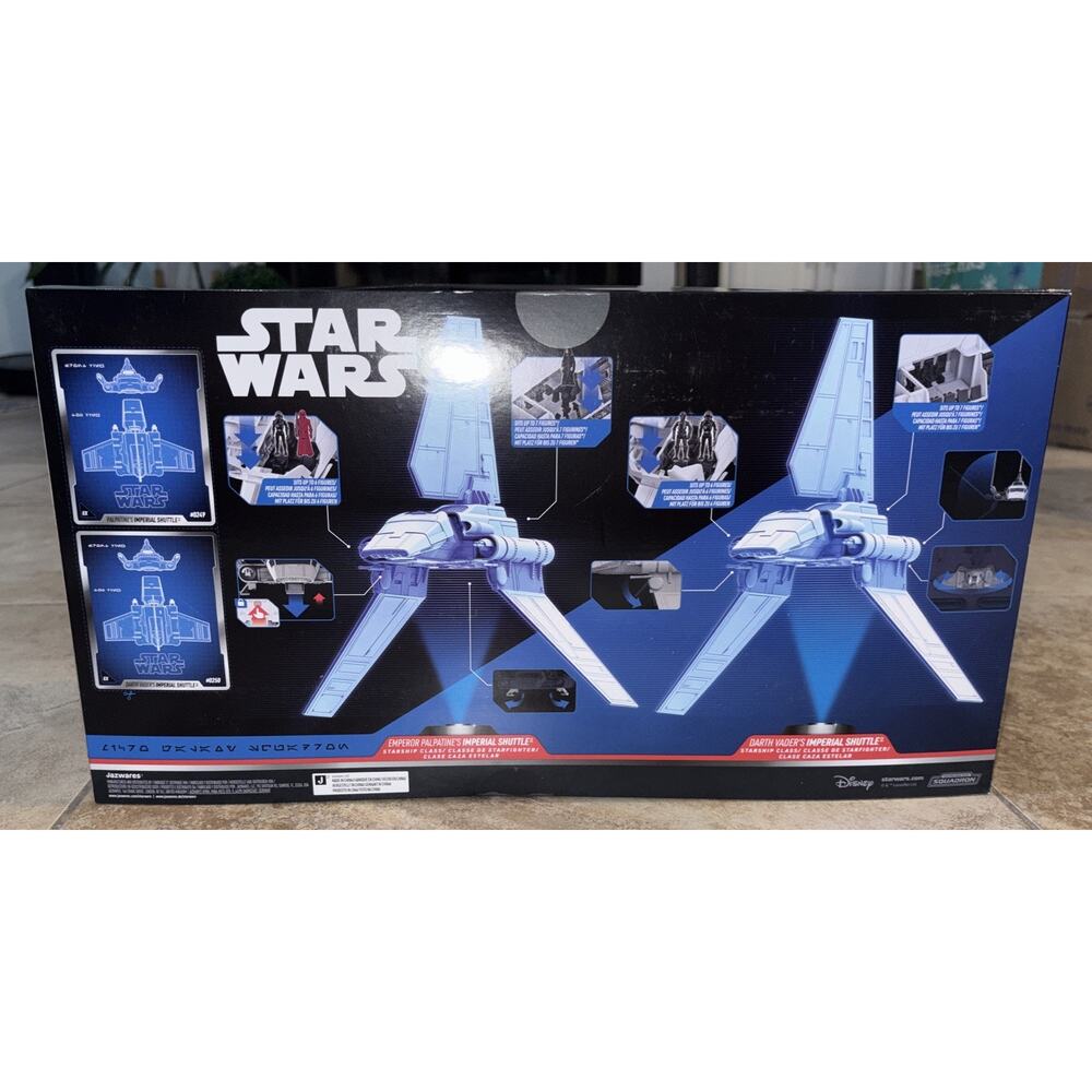 Star Wars Micro‎ Galaxy Squadron Imperial Shuttle Battle Pack Jazwares 10pc Set